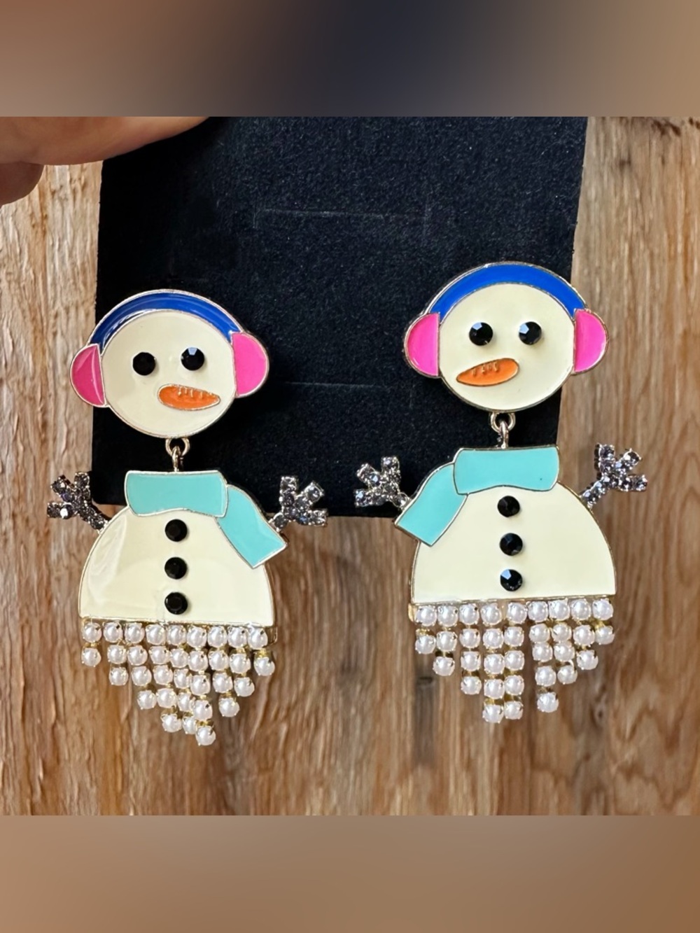Sugarfix by Baublebar Snowman Earrings